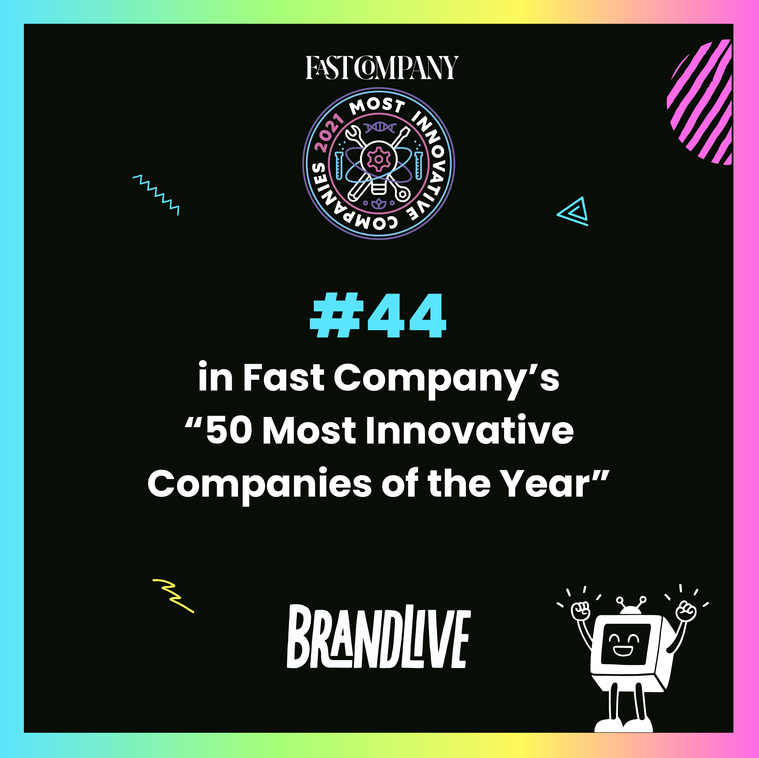 Brandlive | The World’s Most Innovative Companies 2021 - Brandlive